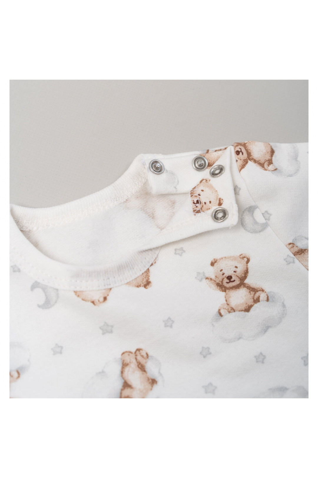 Піжама для малят Ведмедик молочний начіс(футер)