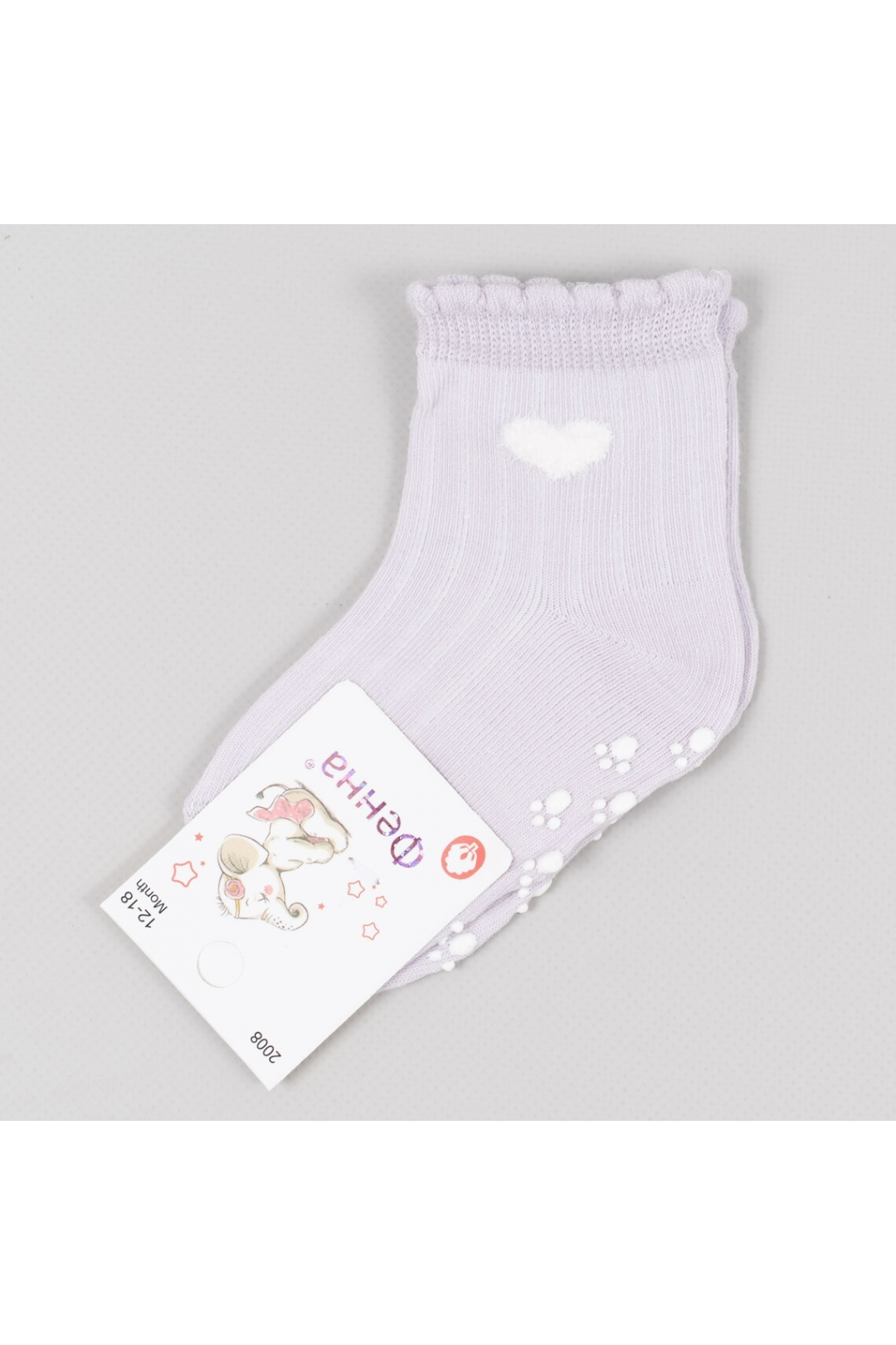 Шкарпетки для малят бузковий бавовна
