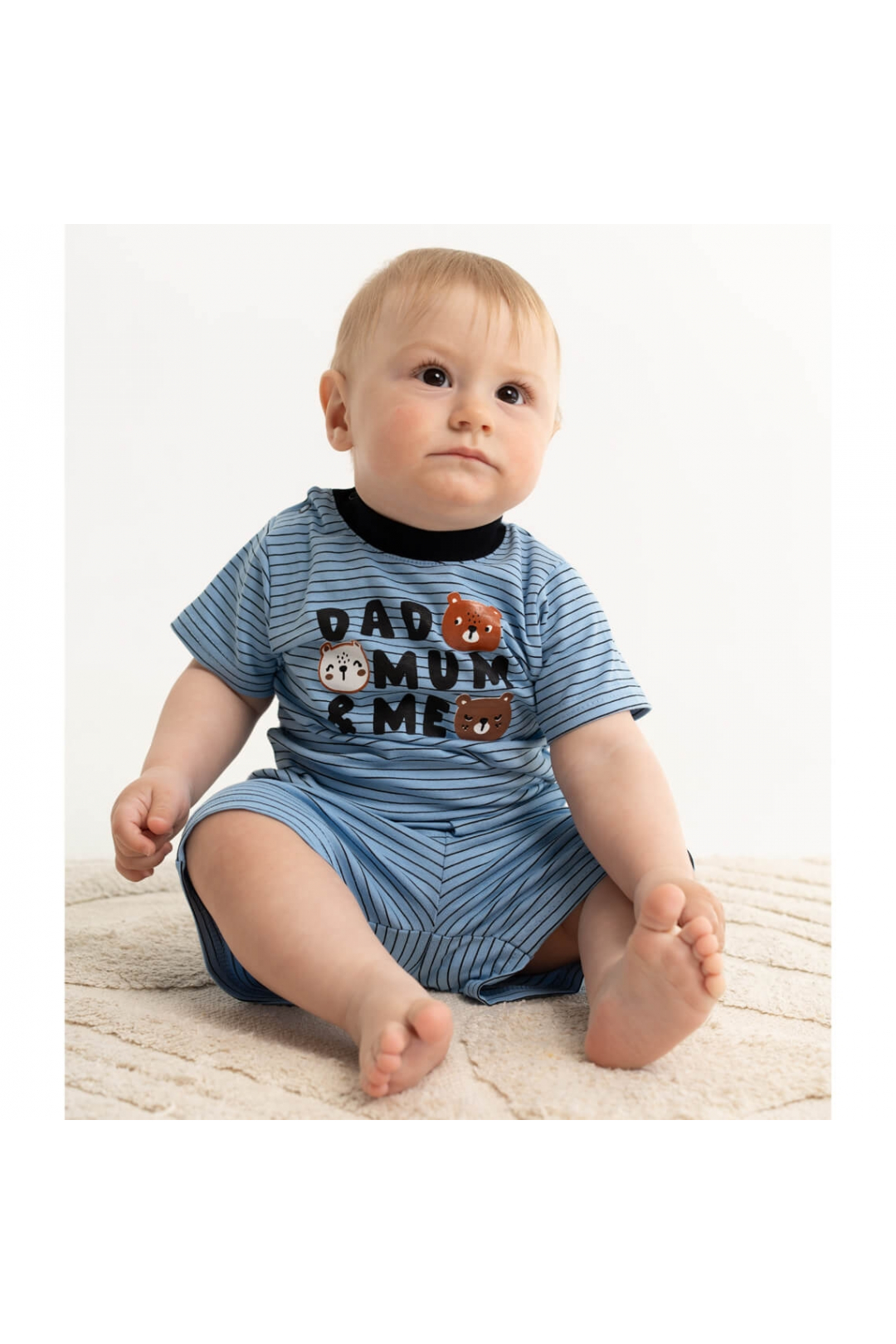 Костюм для хлопчика блакитний фулікра