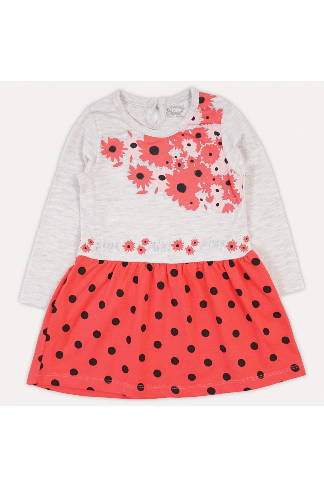 Сукня для дівчинки кораловий фулікра