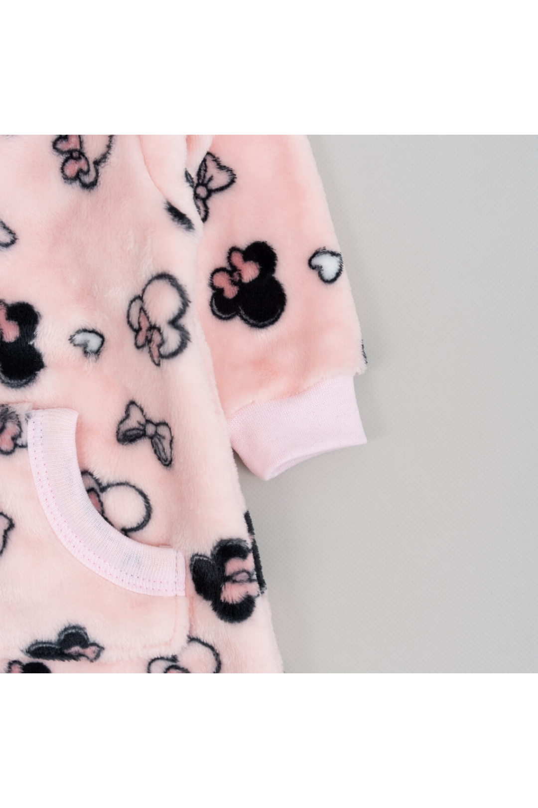 Комбінезон для малят рожевий велсофт