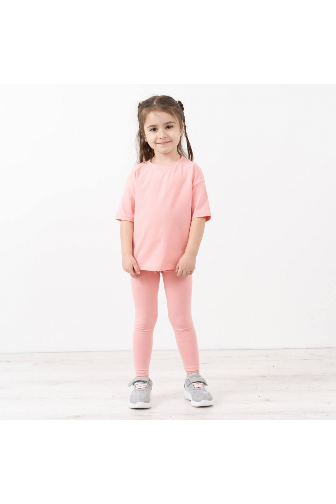 Костюм для дівчинки персиковий фулікра