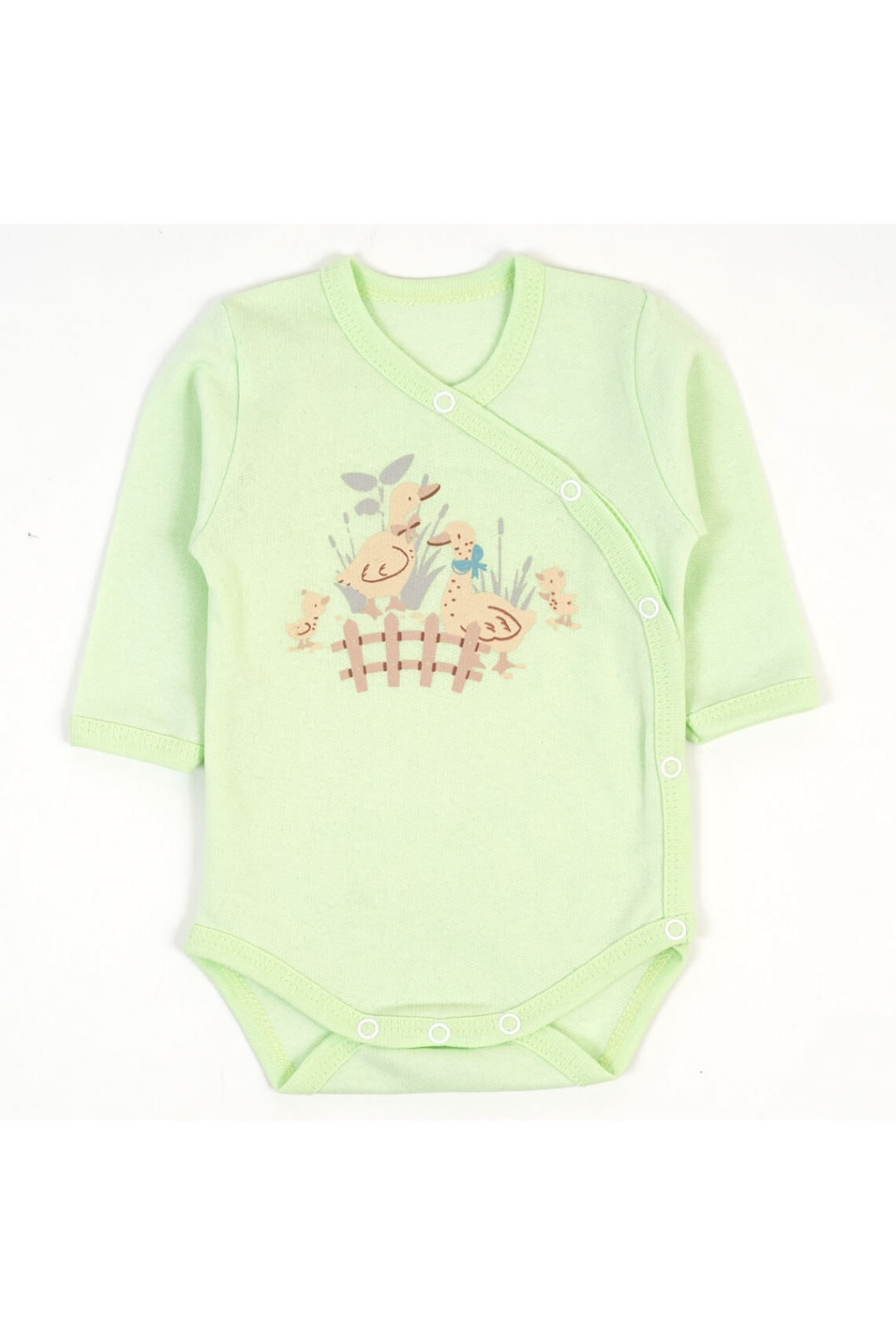 Боді для малят салатовий начіс(футер)