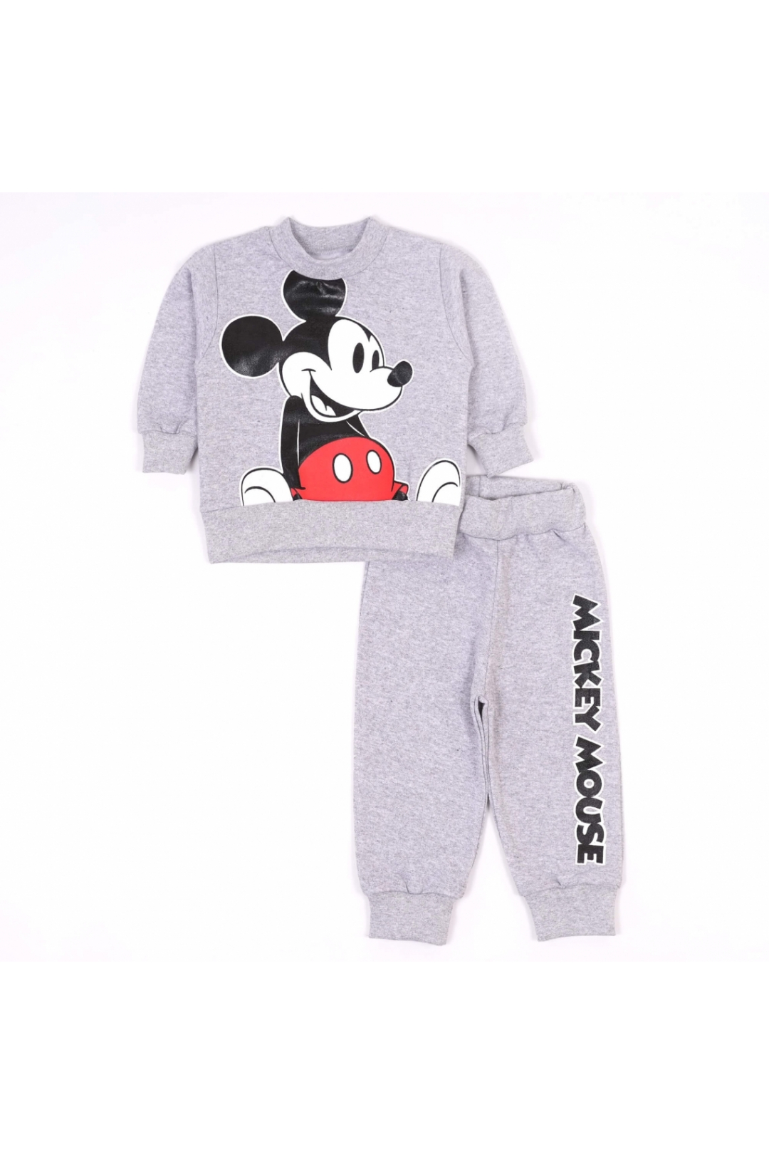 Костюм для хлопчика сірий начіс (футер)