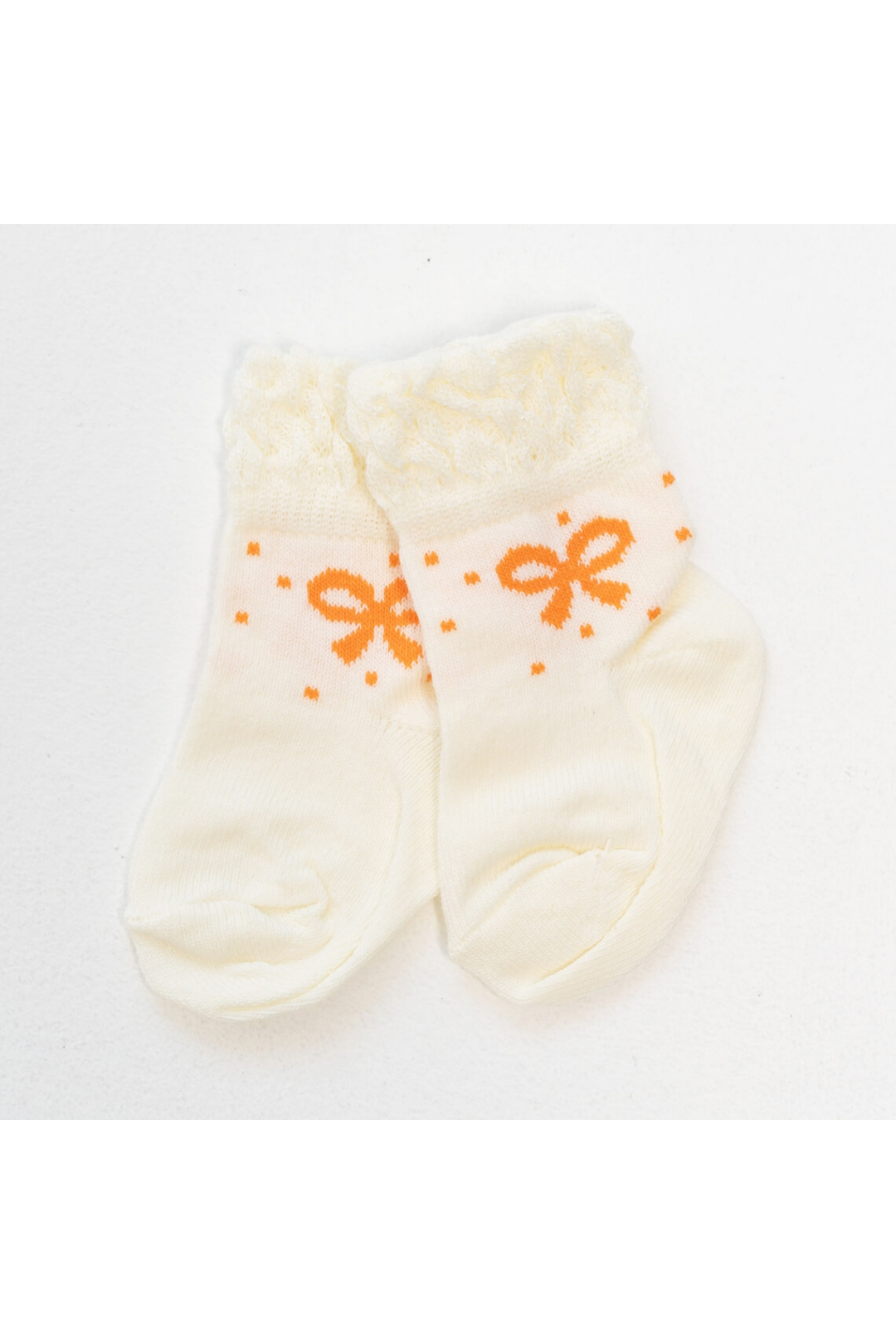 Шкарпетки для дівчинки жовтий бавовна