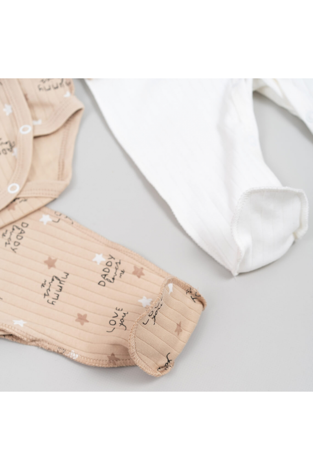 Комплект для новонароджених бежевий інтерлок