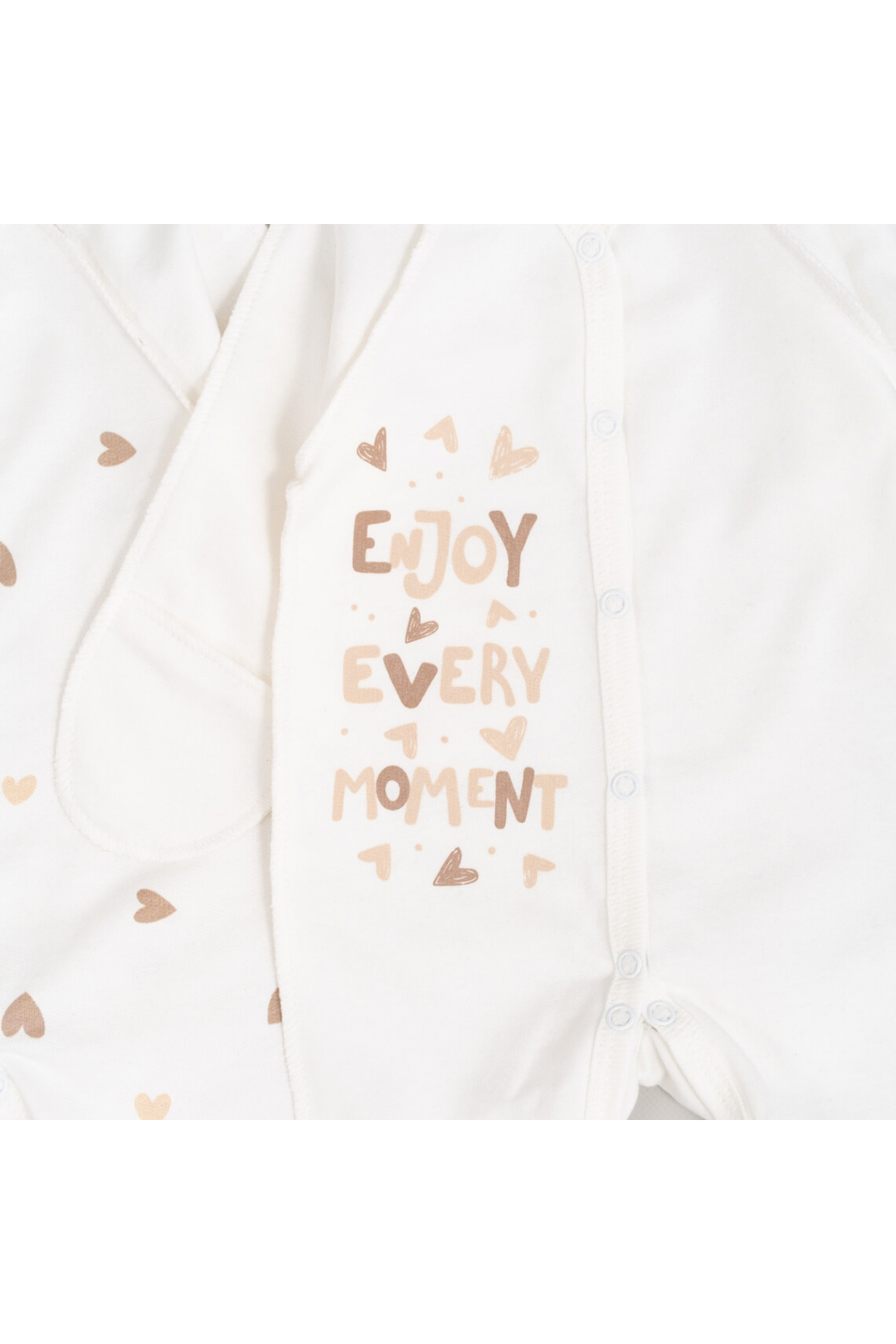 Чоловічки Сліпи Пара сліпів для новонароджених Серце молочний начіс (футер)