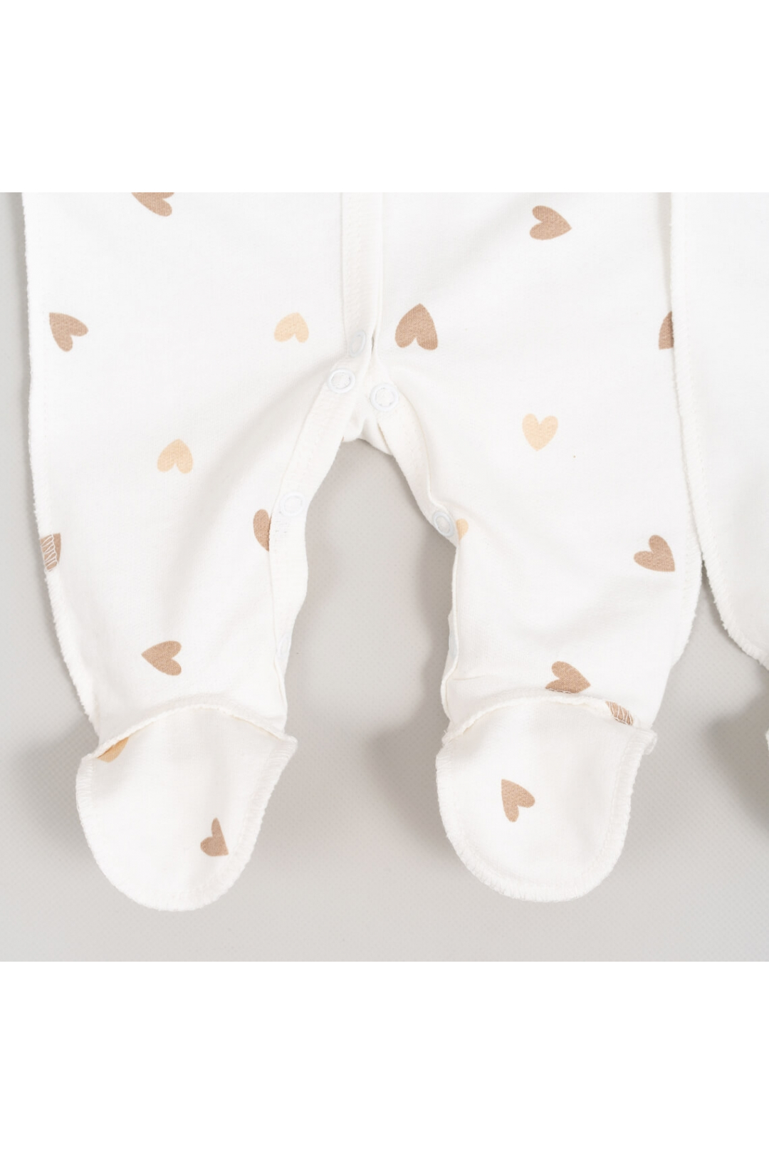 Чоловічки Сліпи Пара сліпів для новонароджених Серце молочний начіс (футер)