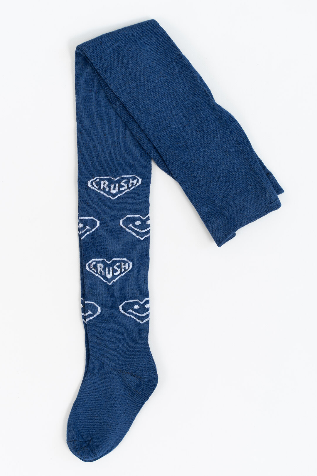 Колготки для дівчинки синій бавовна