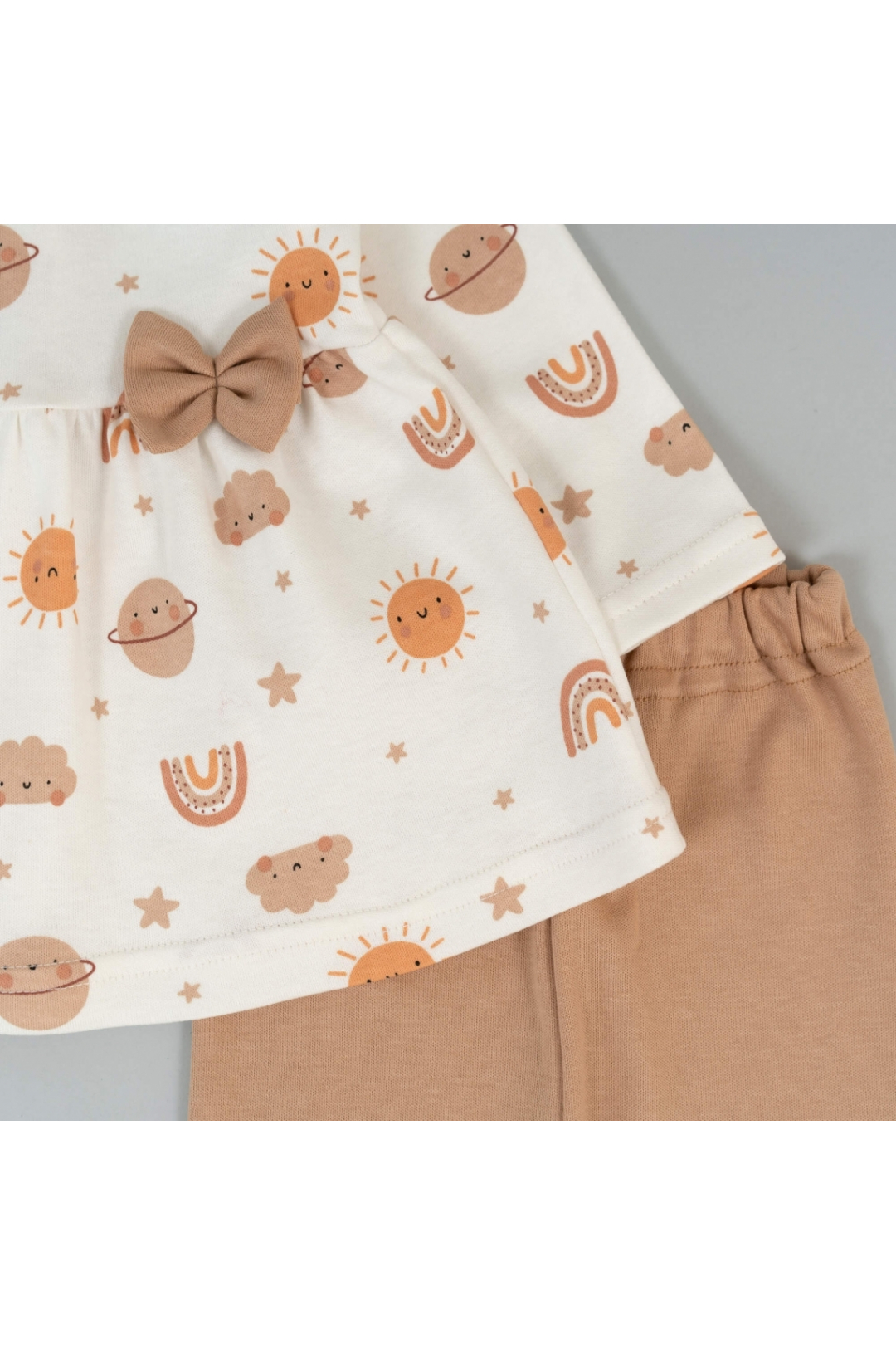 Комплект для дівчинки Планети моко інтерлок