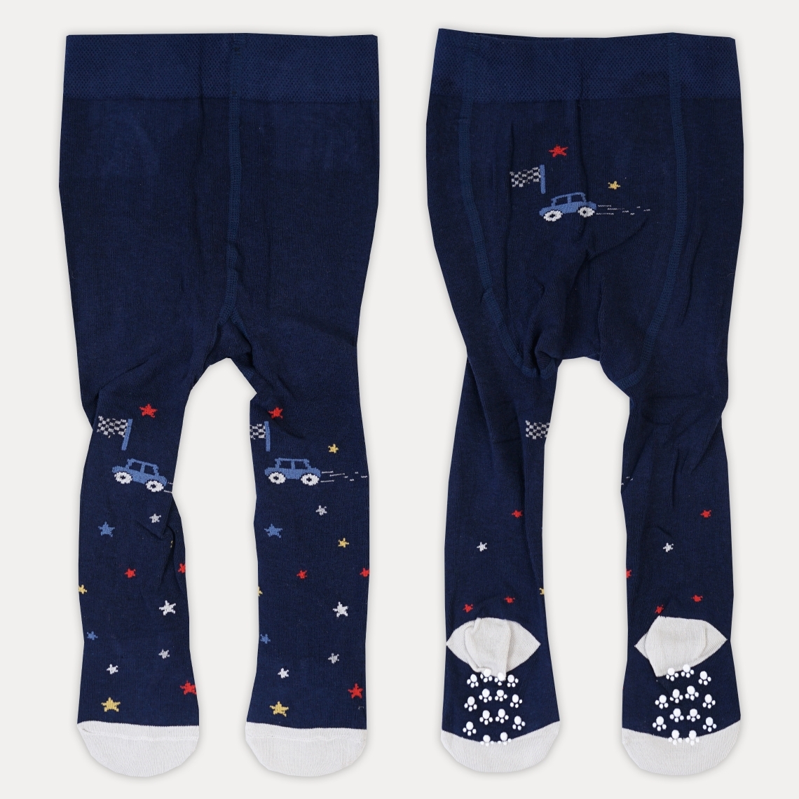 Колготки під памперс для хлопчика темно-синій бавовна