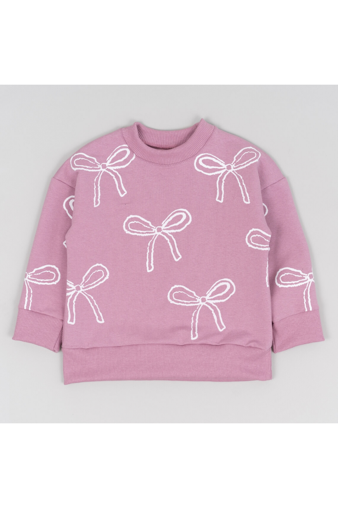 Світшот для дівчинки ліловий двонитка