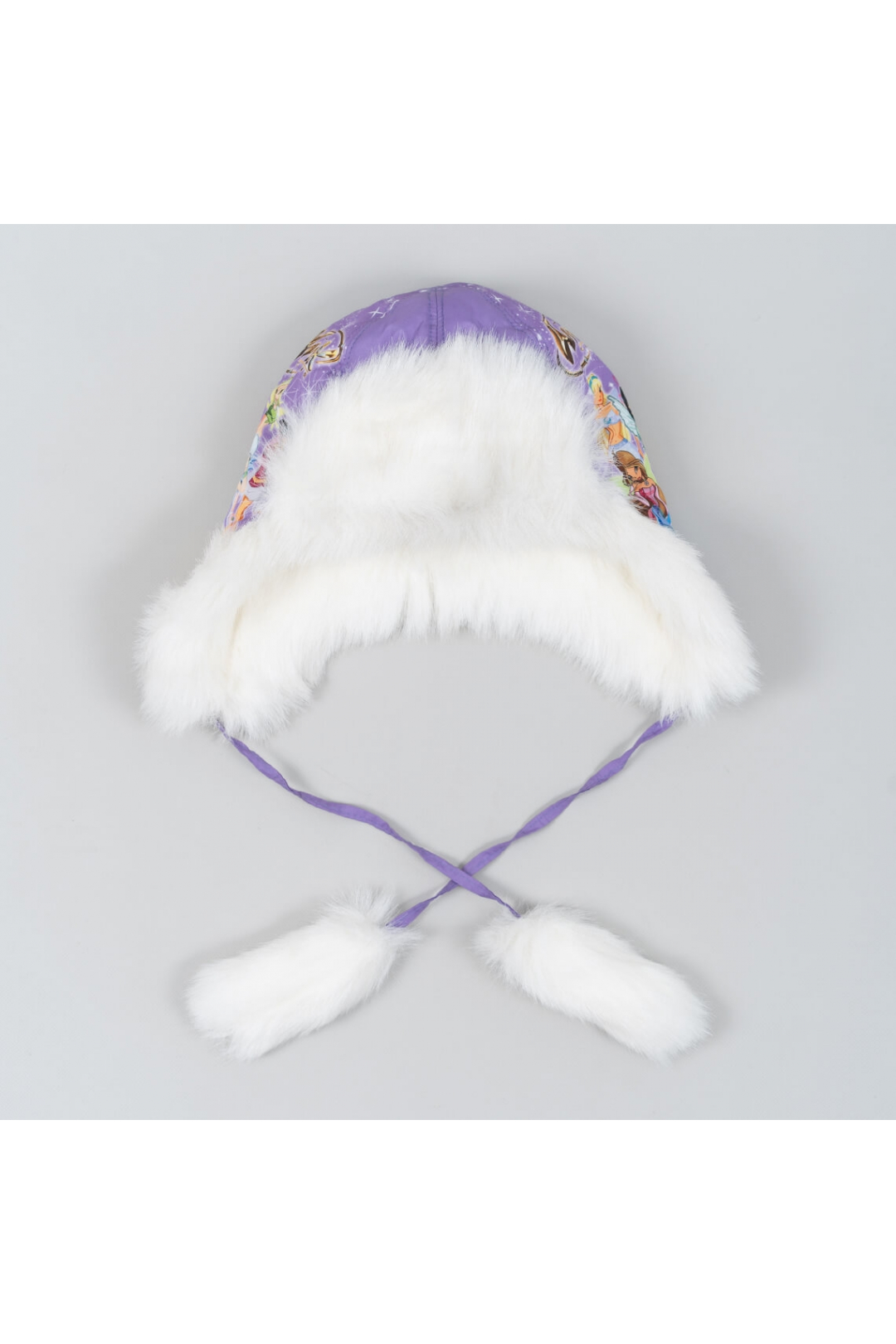 Шапка для дівчинки бузковий в'язка