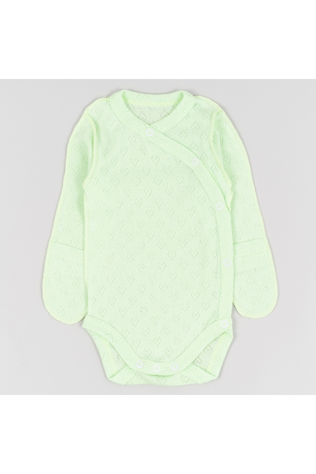 Боді для малят однотонний салатовий трансфер