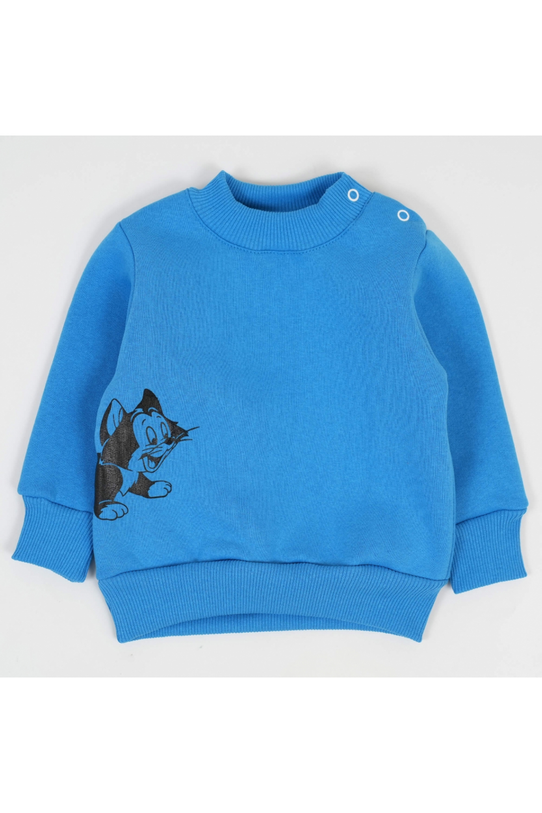 Джемпер  для малят бірюза трьохнитка на флісі