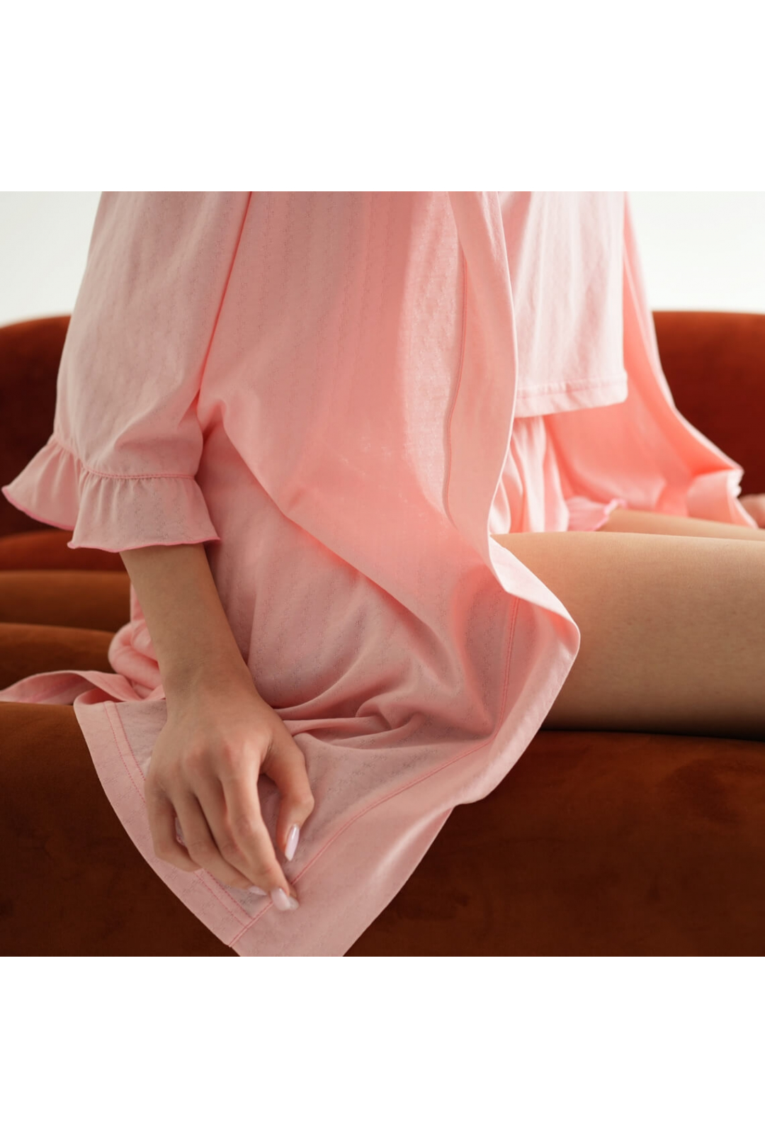 Комплект для жінок рожевий кулір пеньє