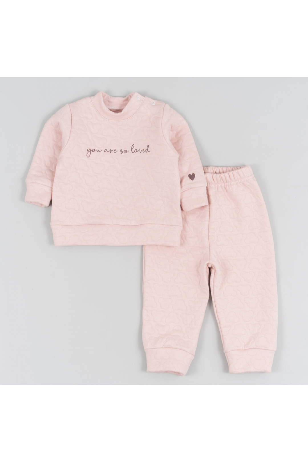 Костюм для малят рожевий капітон