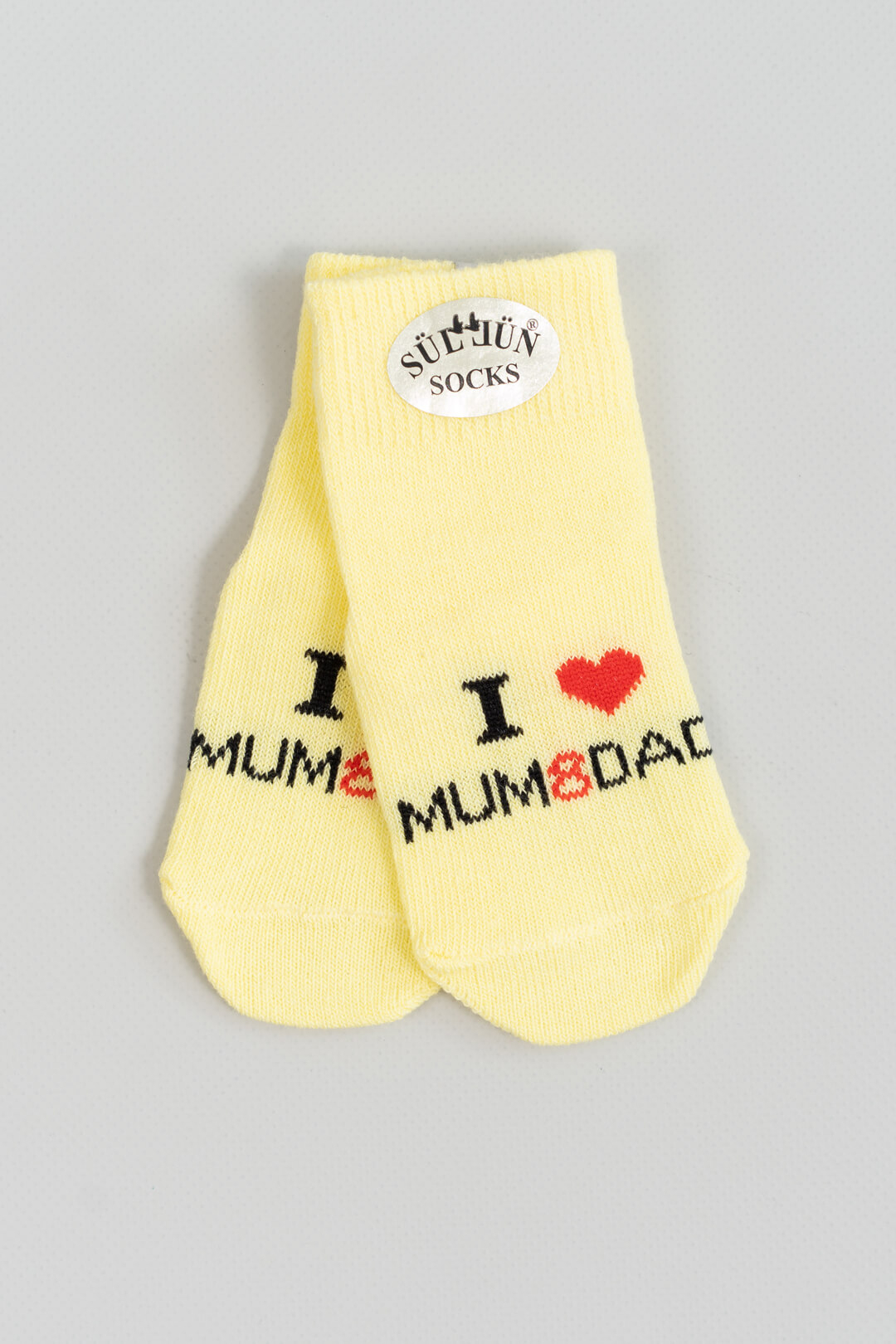 Шкарпетки для новонароджених жовтий бавовна