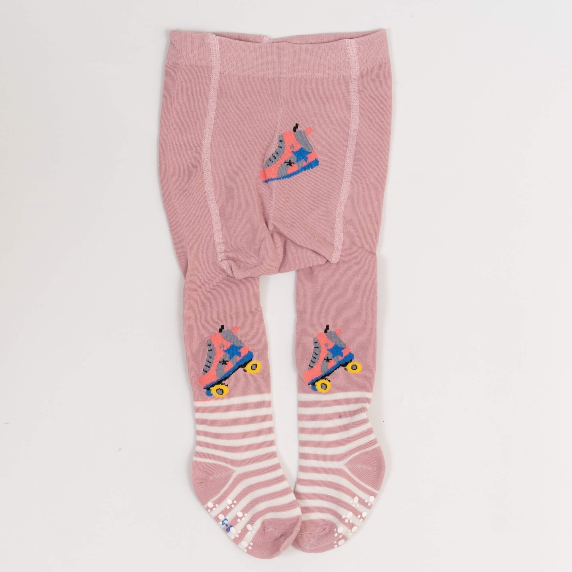 Колготки під памперс для дівчинки рожевий бавовна