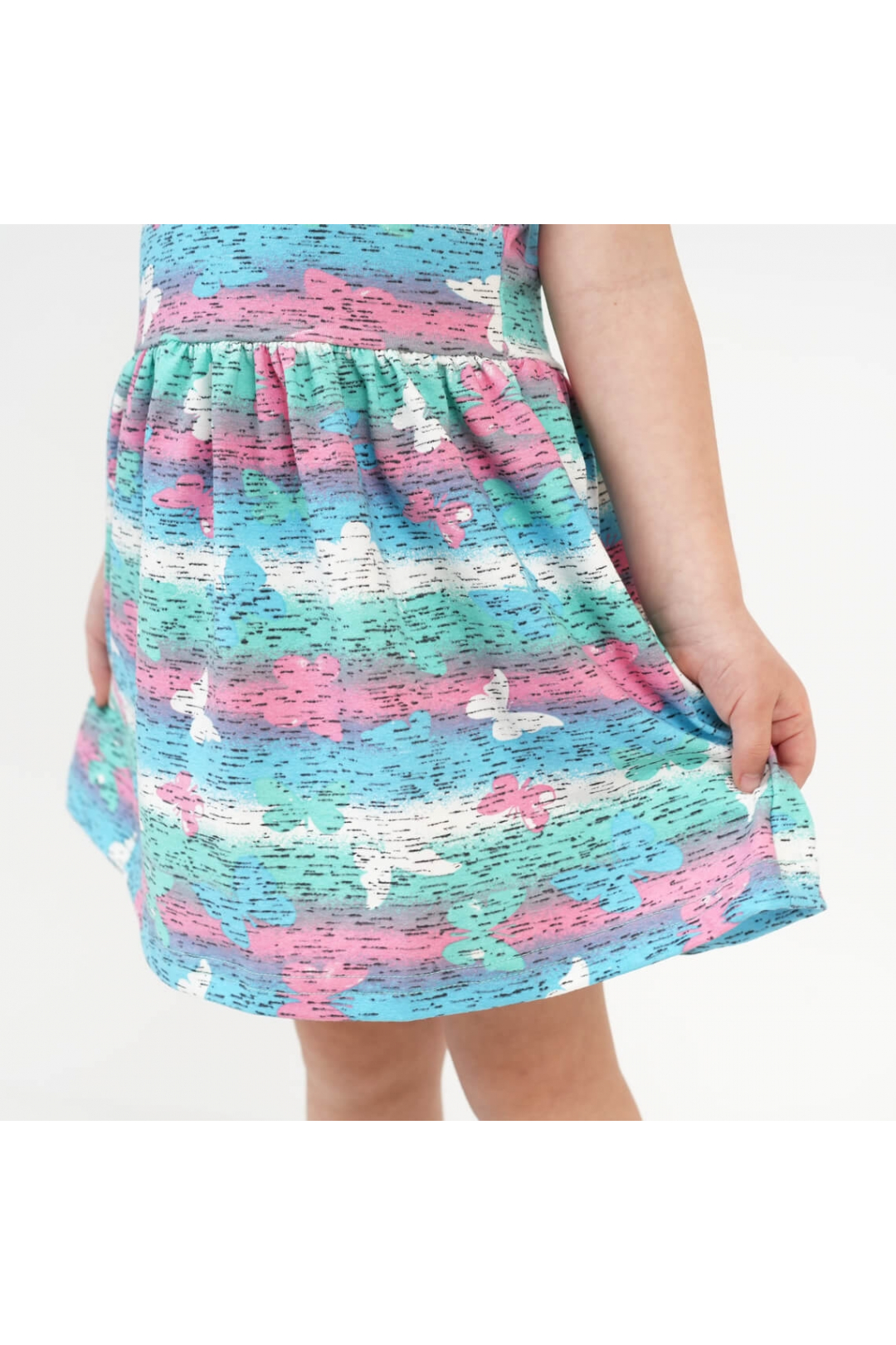 Сукня для дівчинки блакитний фулікра