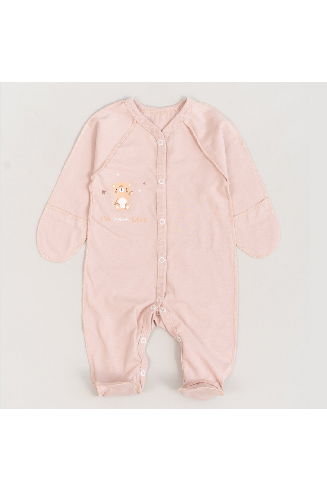 Сліп для новонароджених персиковий кулір