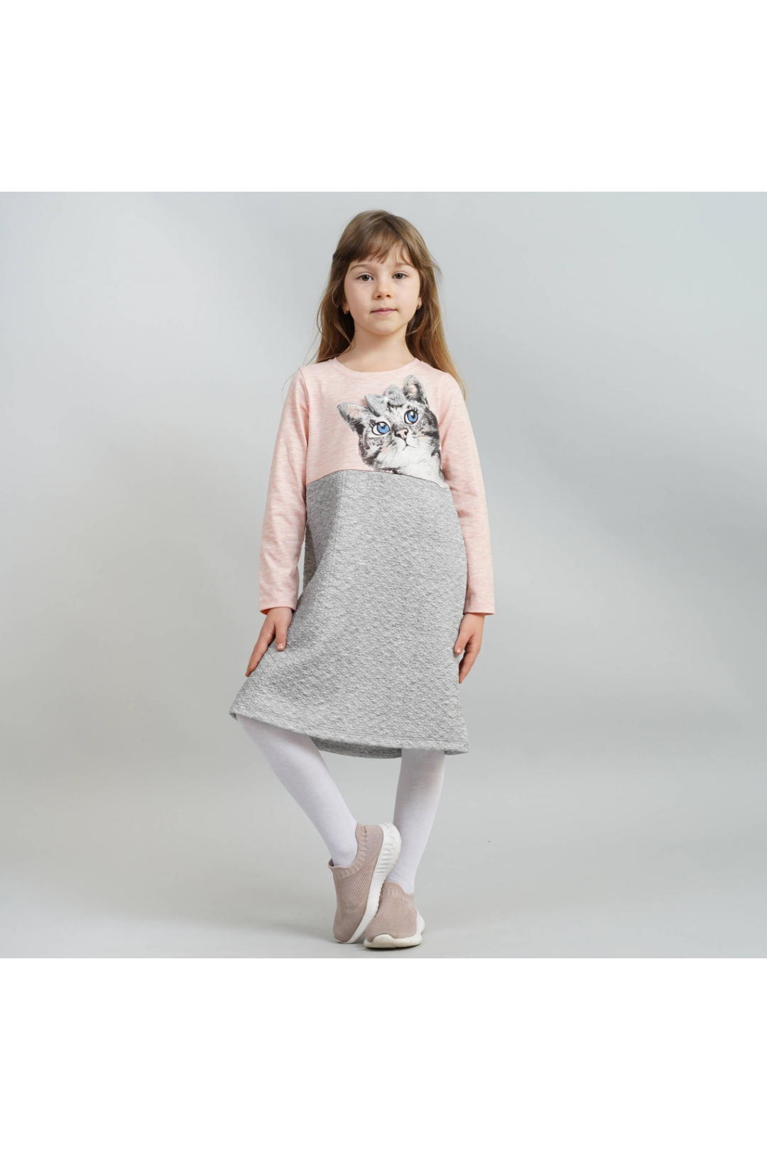 Сукня для дівчинки бузковий капітон