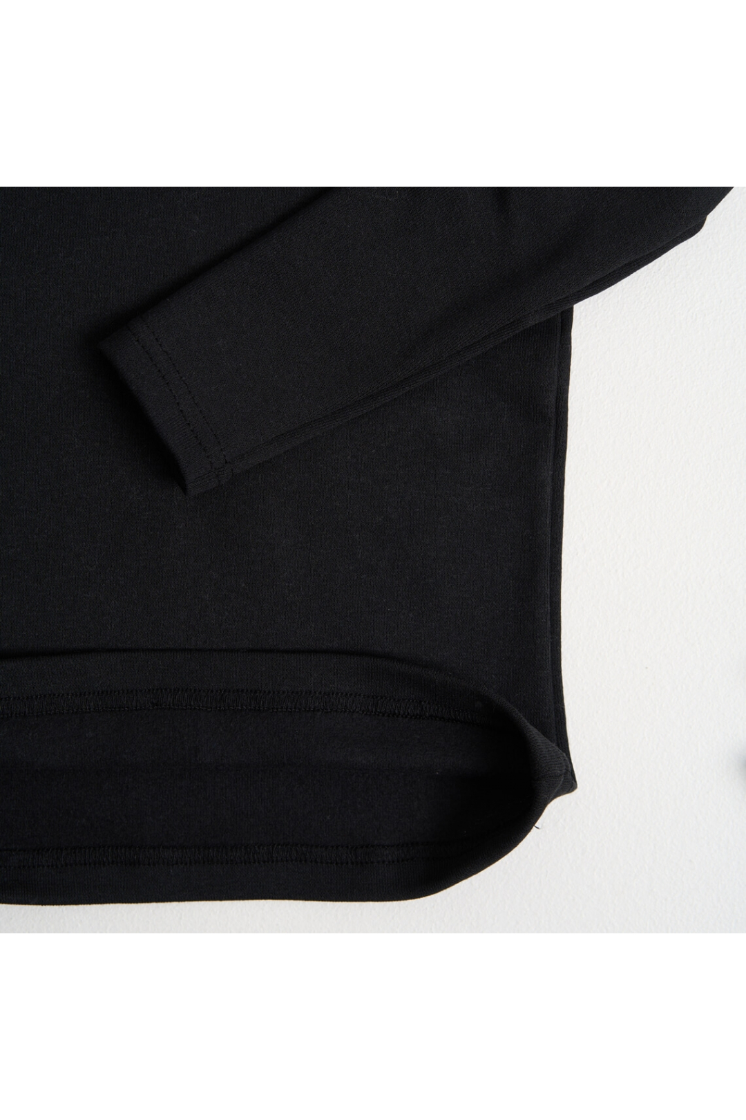 Термобілизна для дівчинки чорний стретч начісний