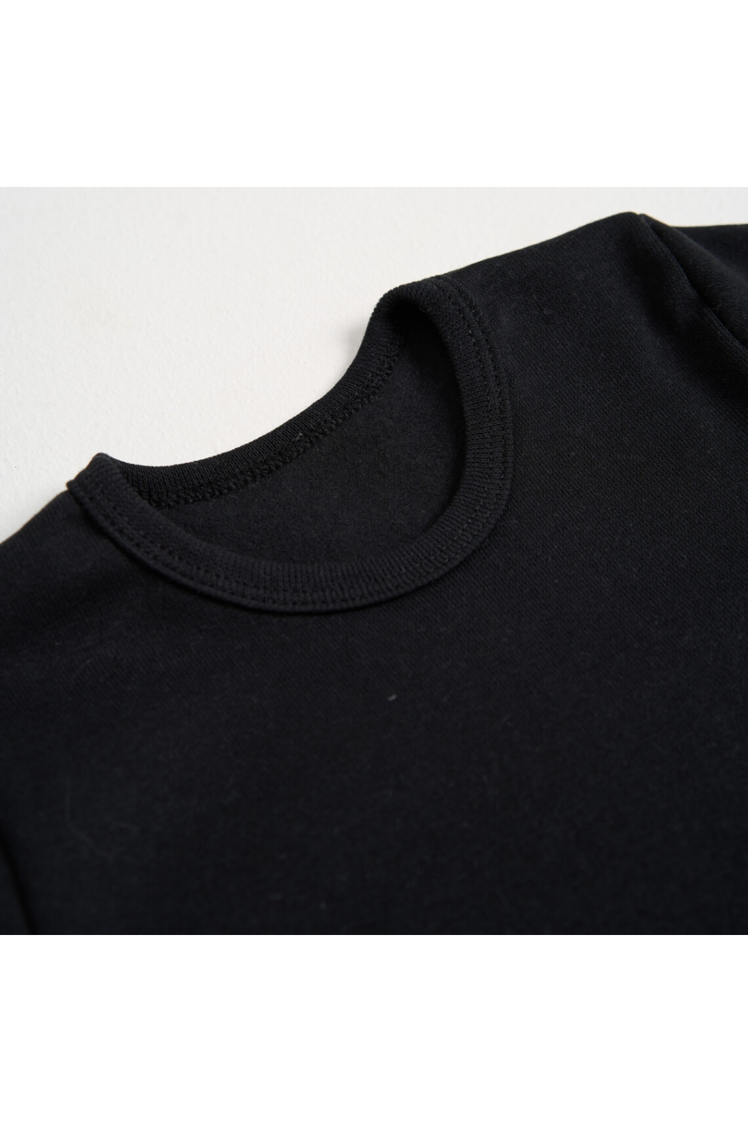 Термобілизна для дівчинки чорний стретч начісний