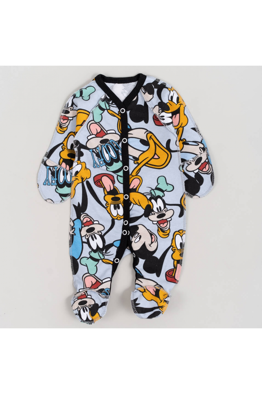 Сліп для новонароджених синій Дісней начіс високої якості(футер)