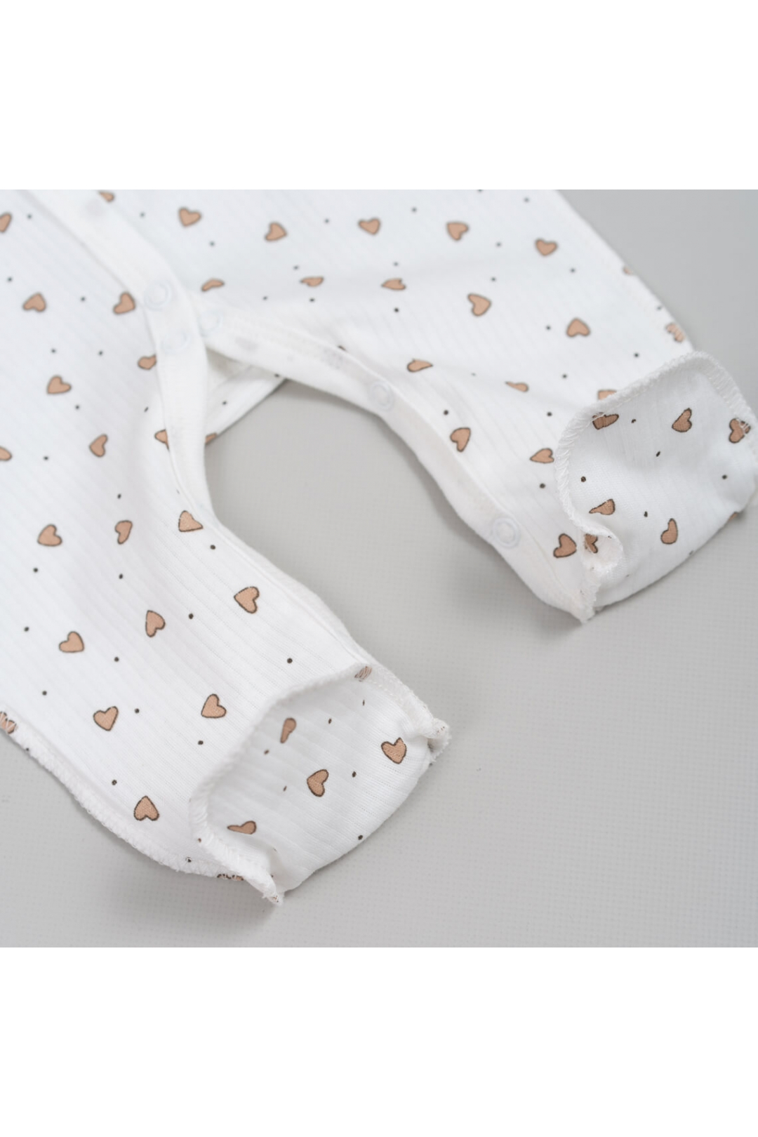 Чоловічок для новонароджених молочний інтерлок