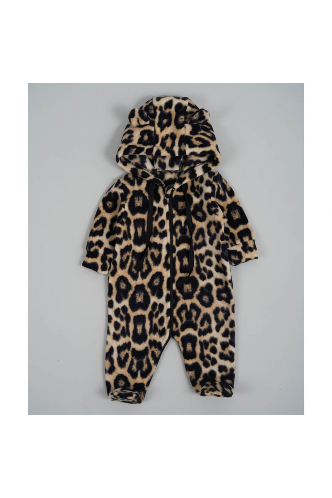 Комбінезони флісовий для малят Лєо бежевий мікрофліс