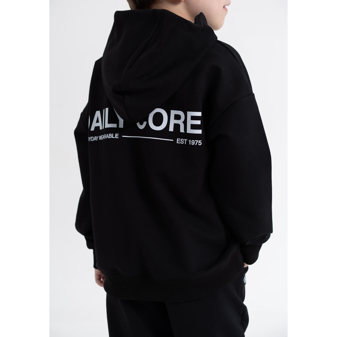 Костюм для хлопчика чорний двонитка