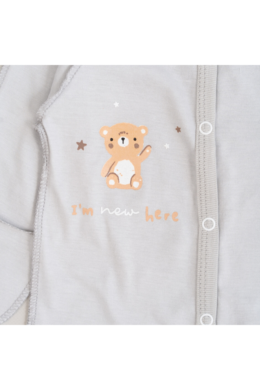 Комплект для новонароджених світло-сірий кулір