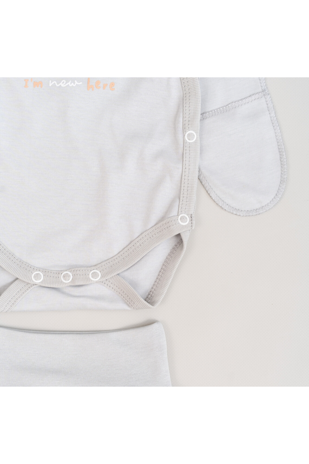 Комплект для новонароджених світло-сірий кулір