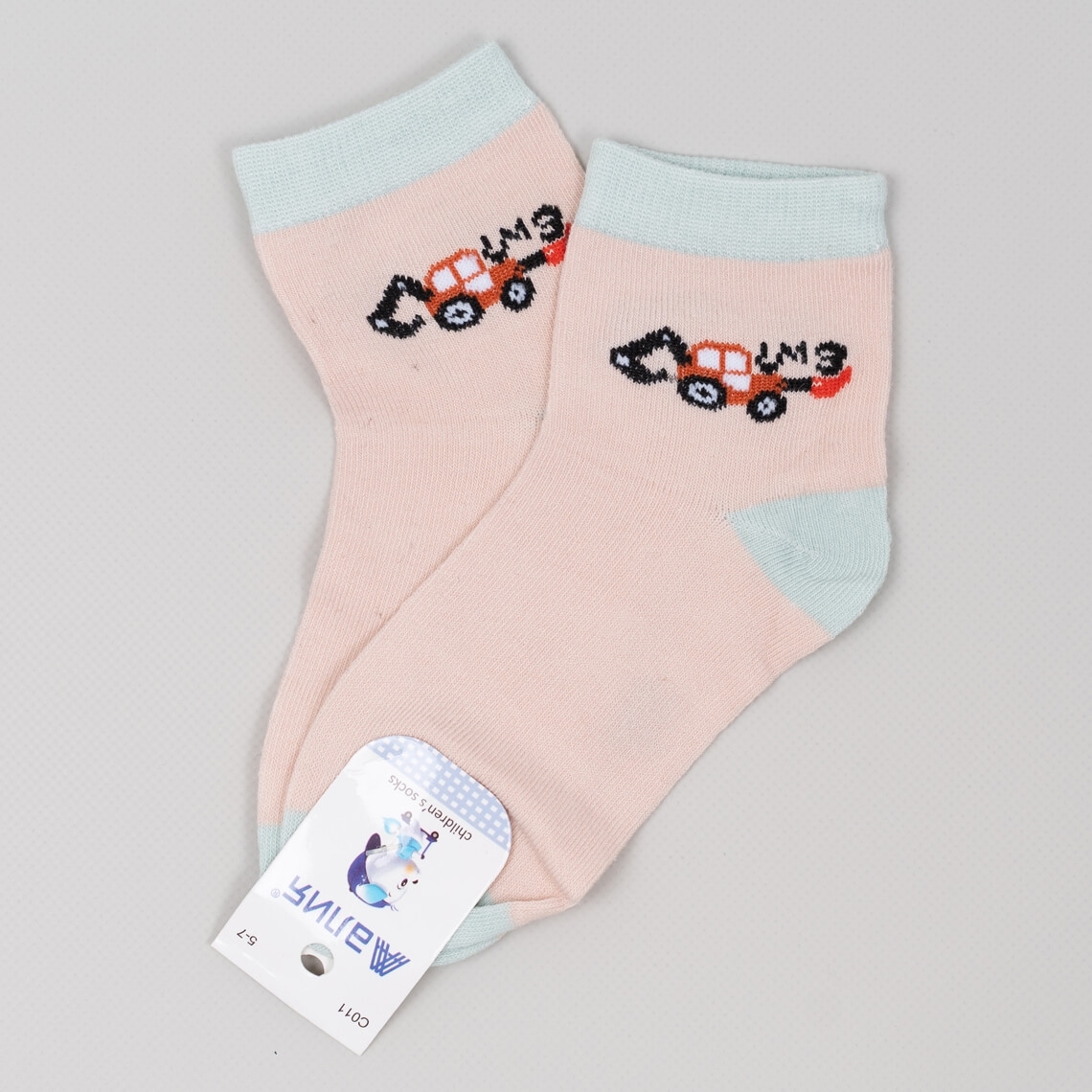 Шкарпетки для хлопчика пісочний бавовна