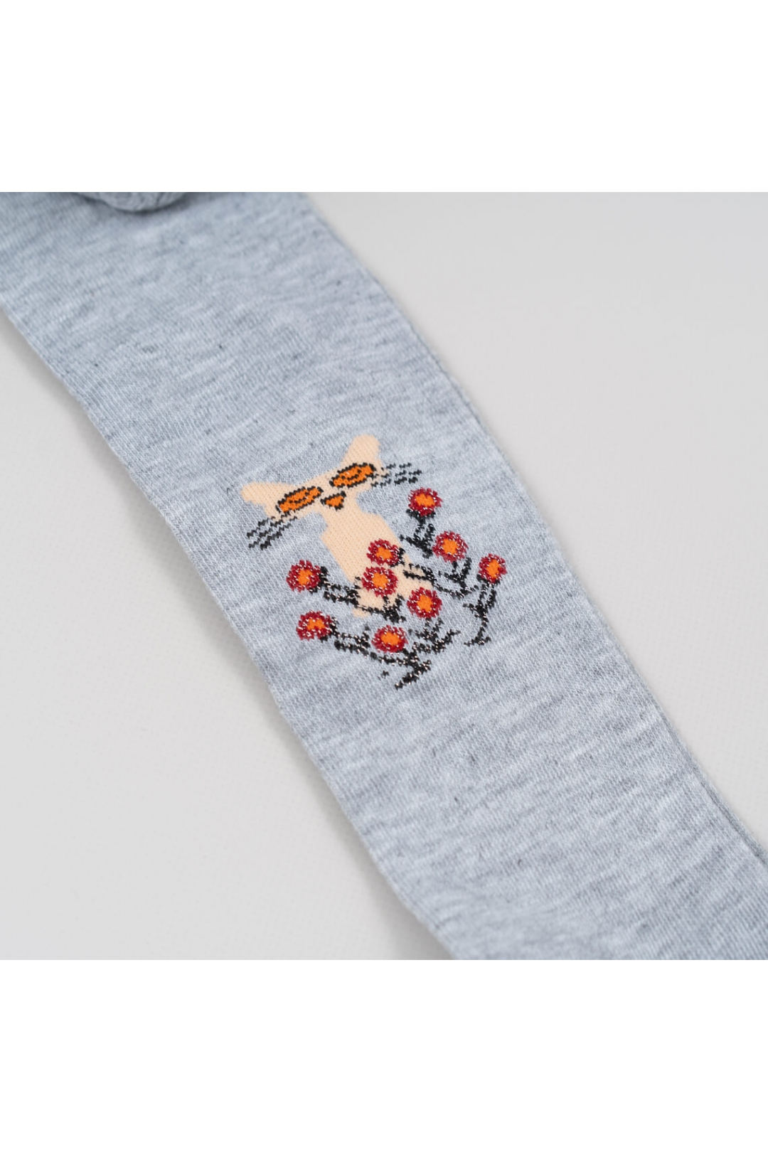 Колготки  для дівчинки сірий бавовна