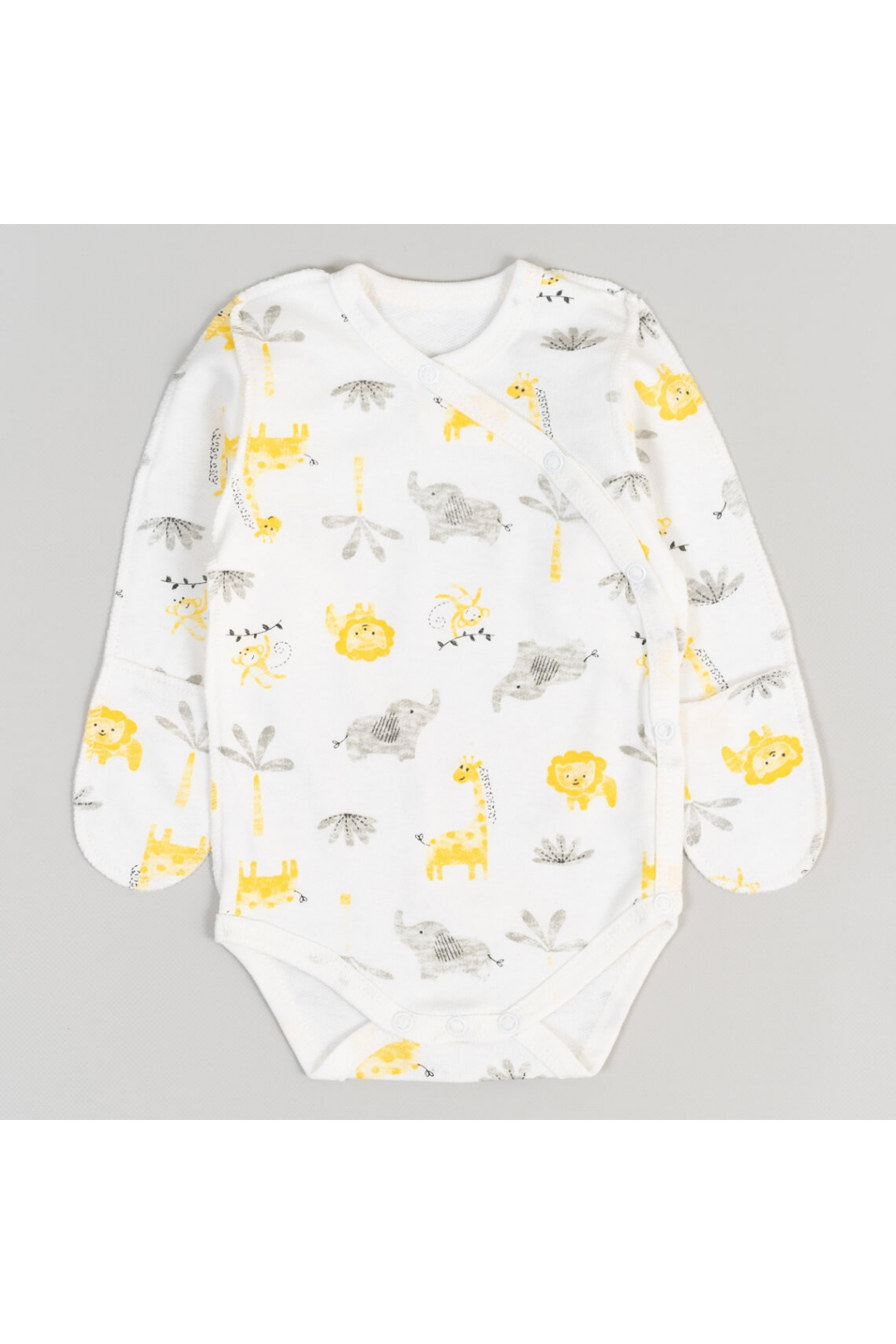 Боді  для малят Сафарі молочний начіс (футер)