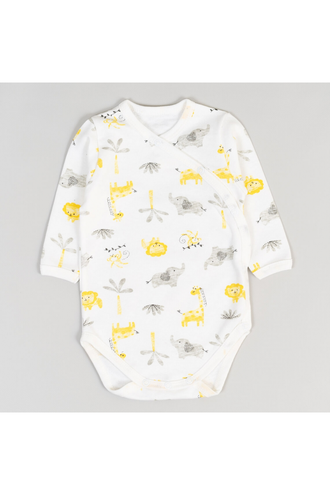 Боді  для малят Сафарі молочний начіс (футер)
