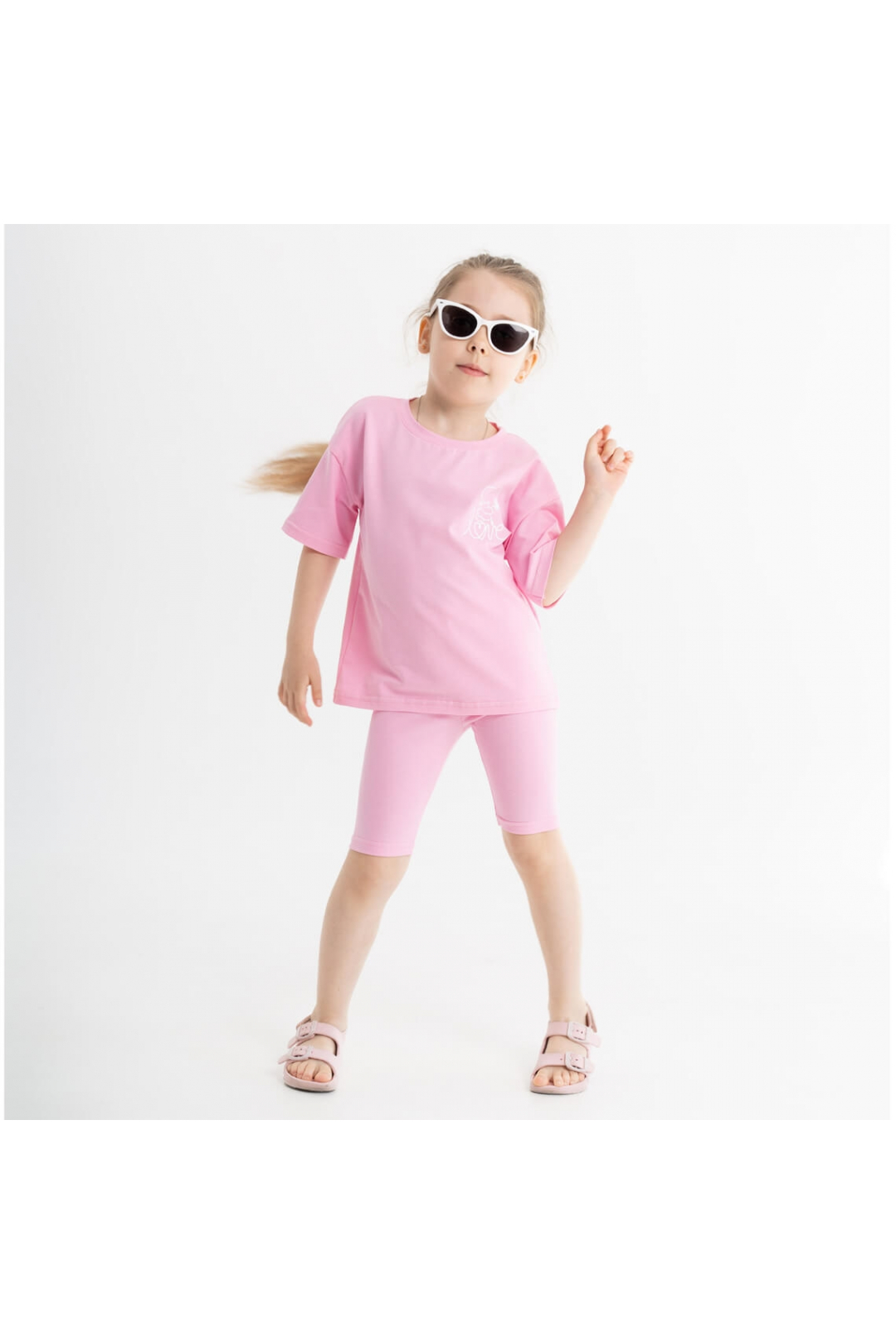 Комплект для дівчинки рожевий фулікра