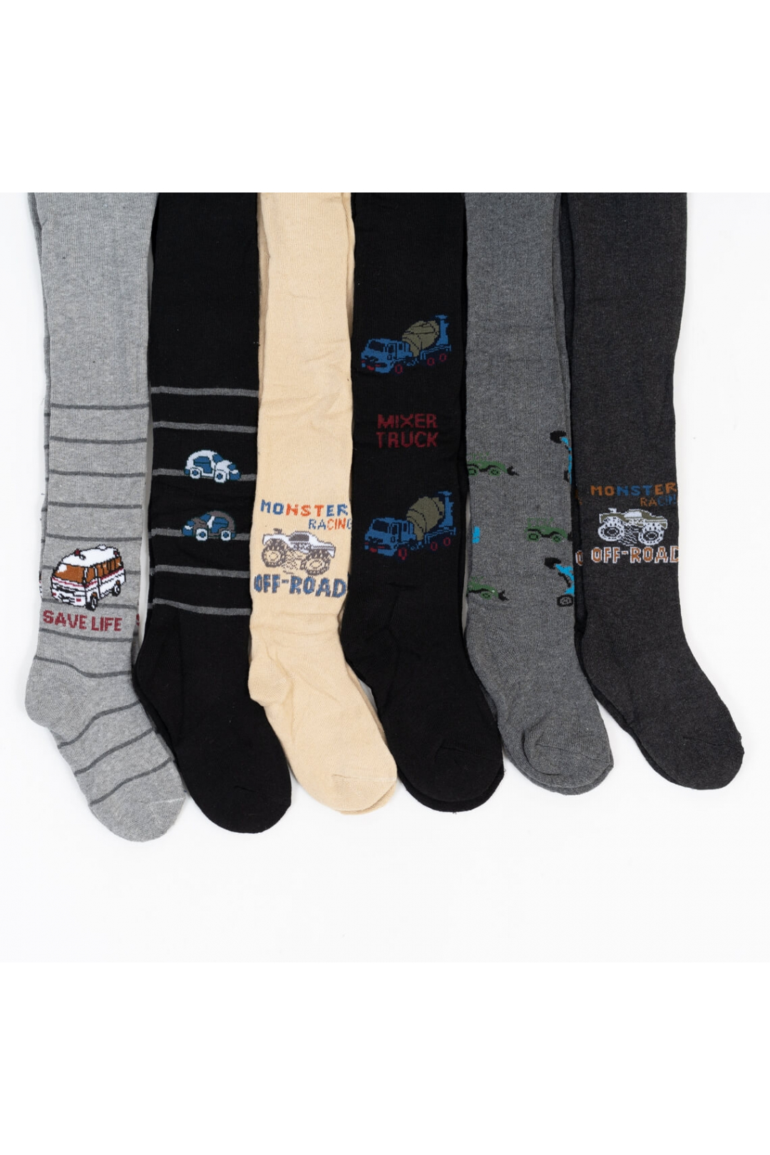 Колготки для хлопчика графіт махра