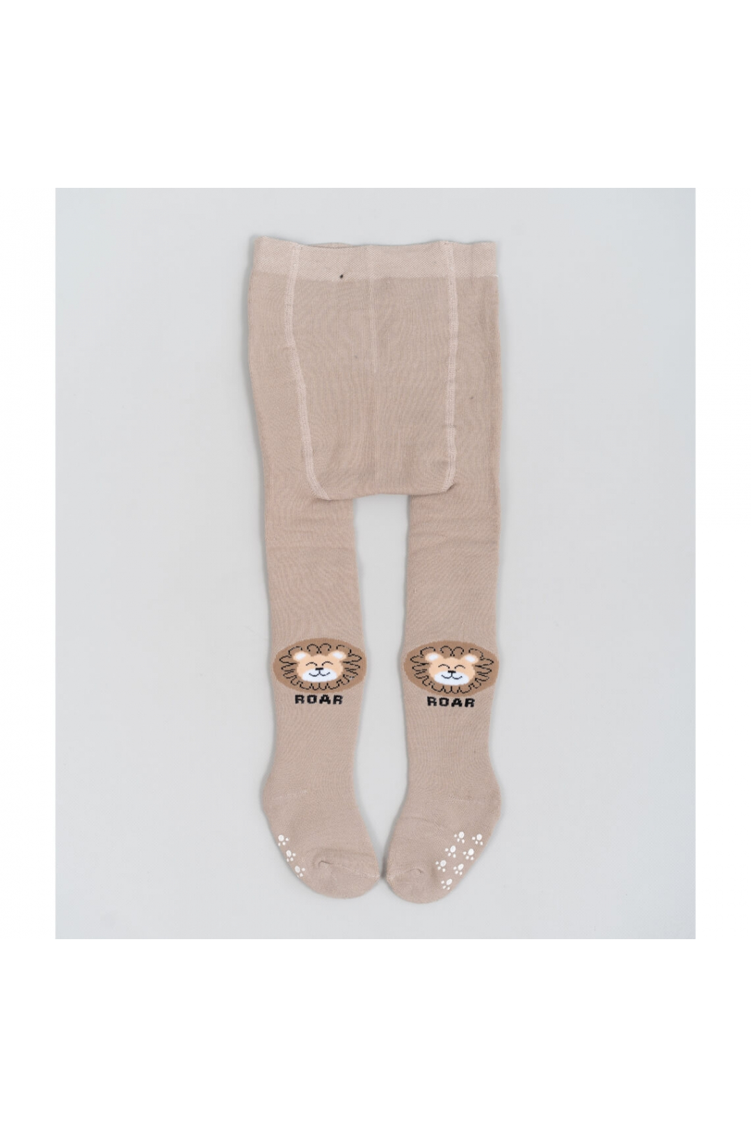 Колготки під памперс для малюків бежевий махра