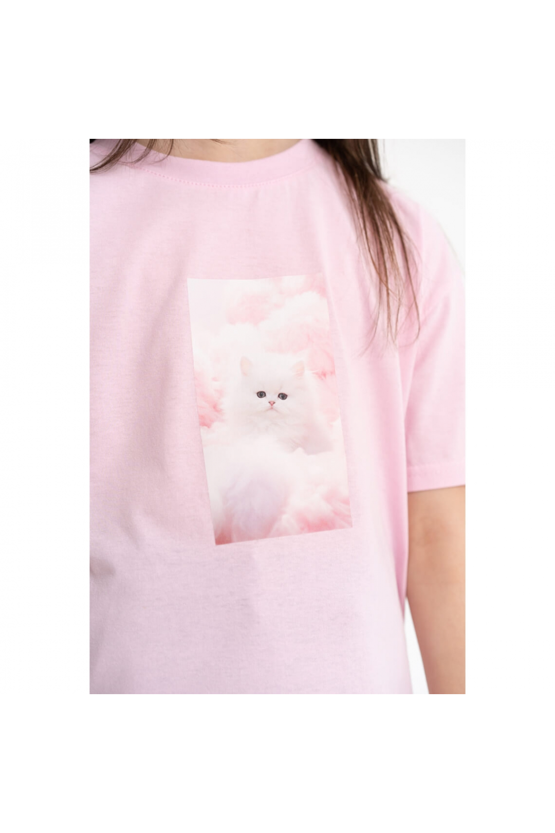 Футболка для дівчинки рожевий кулір