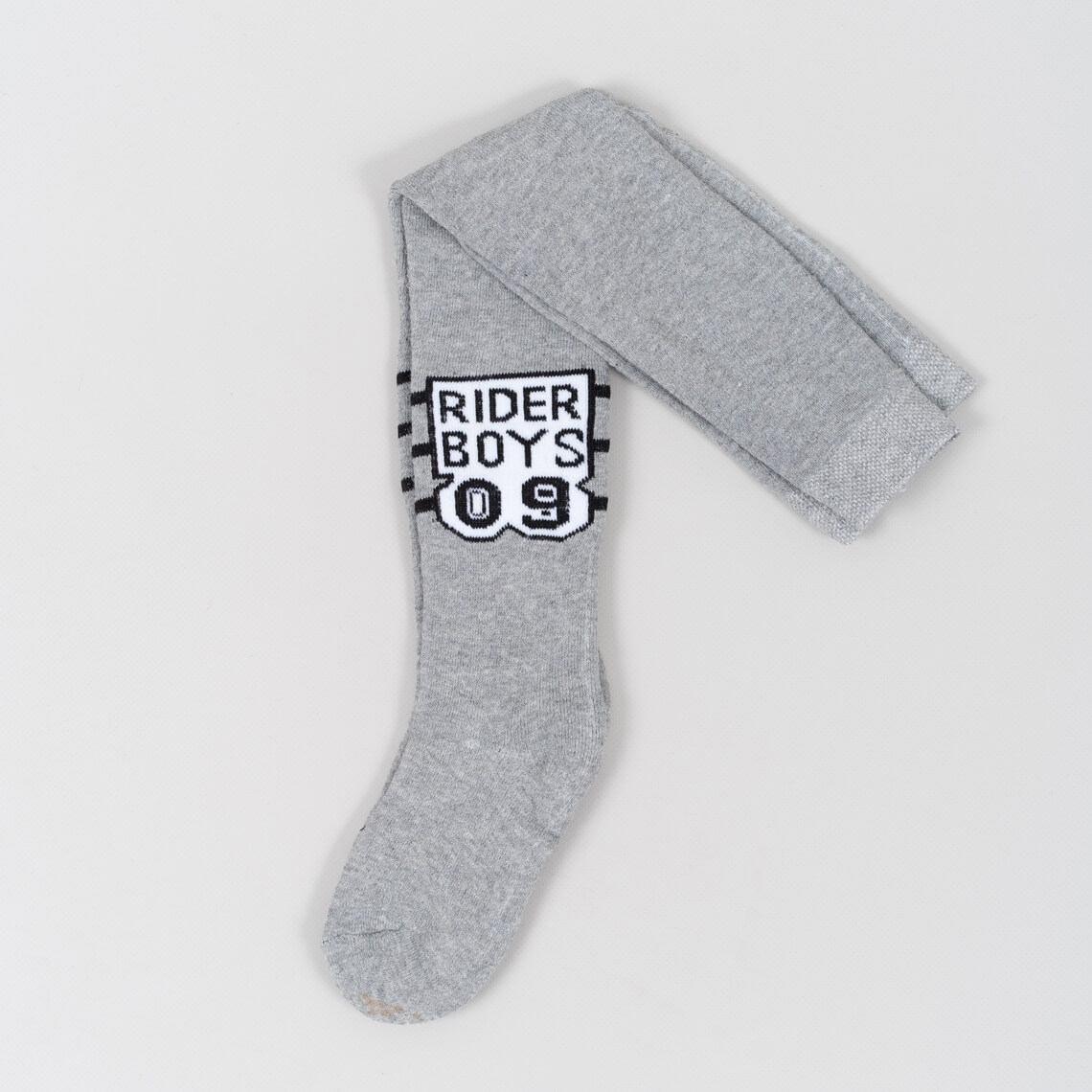 Колготки для хлопчика сірий махра