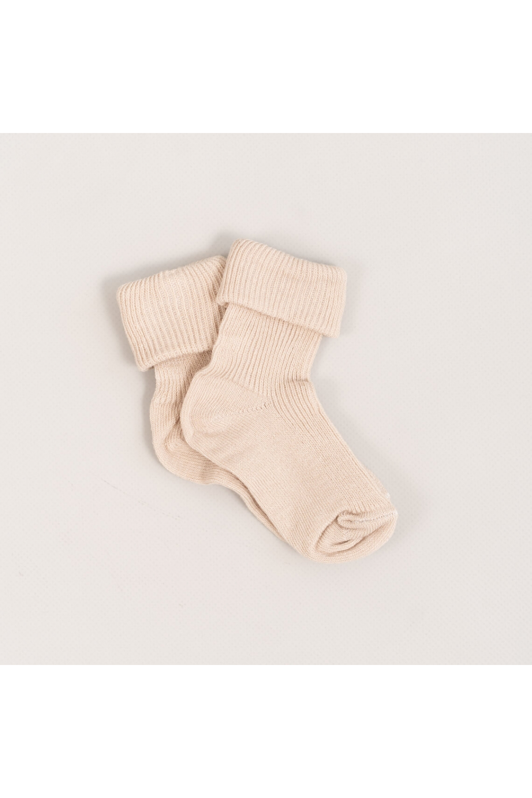 Шкарпетки для новонароджених бежевий бавовна
