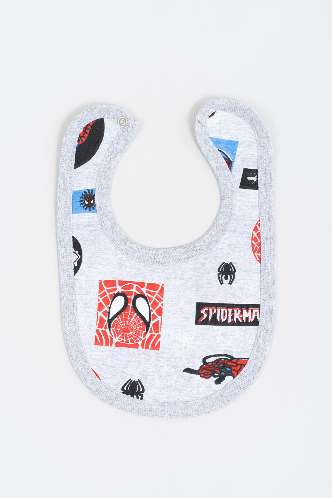 Слинявчик дитячий тонкий Спайдермен сірий ккулір
