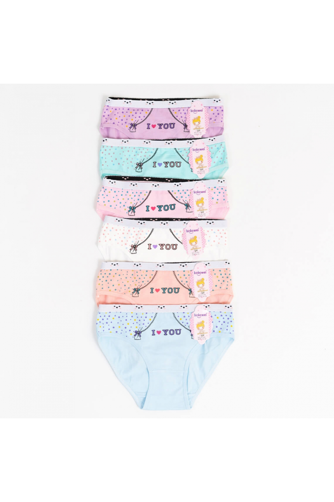 Трусики для дівчинки бузковий стретч-кулір