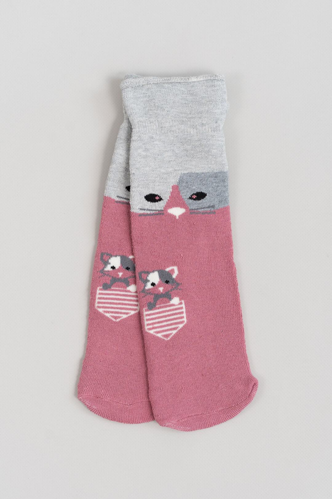 Шкарпетки дитячі ліловий махра