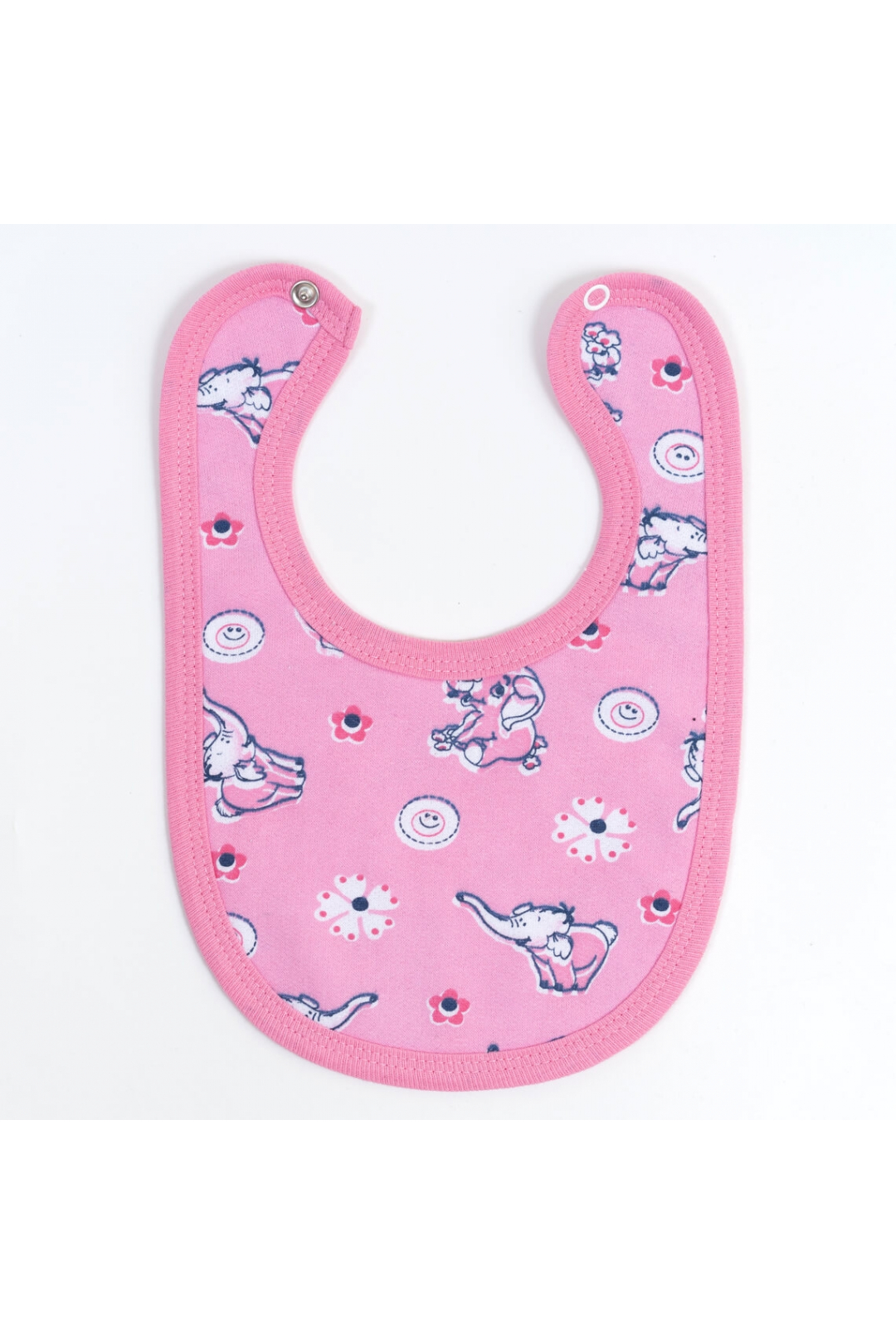 Слинявчик для малят рожевий начіс(футер)