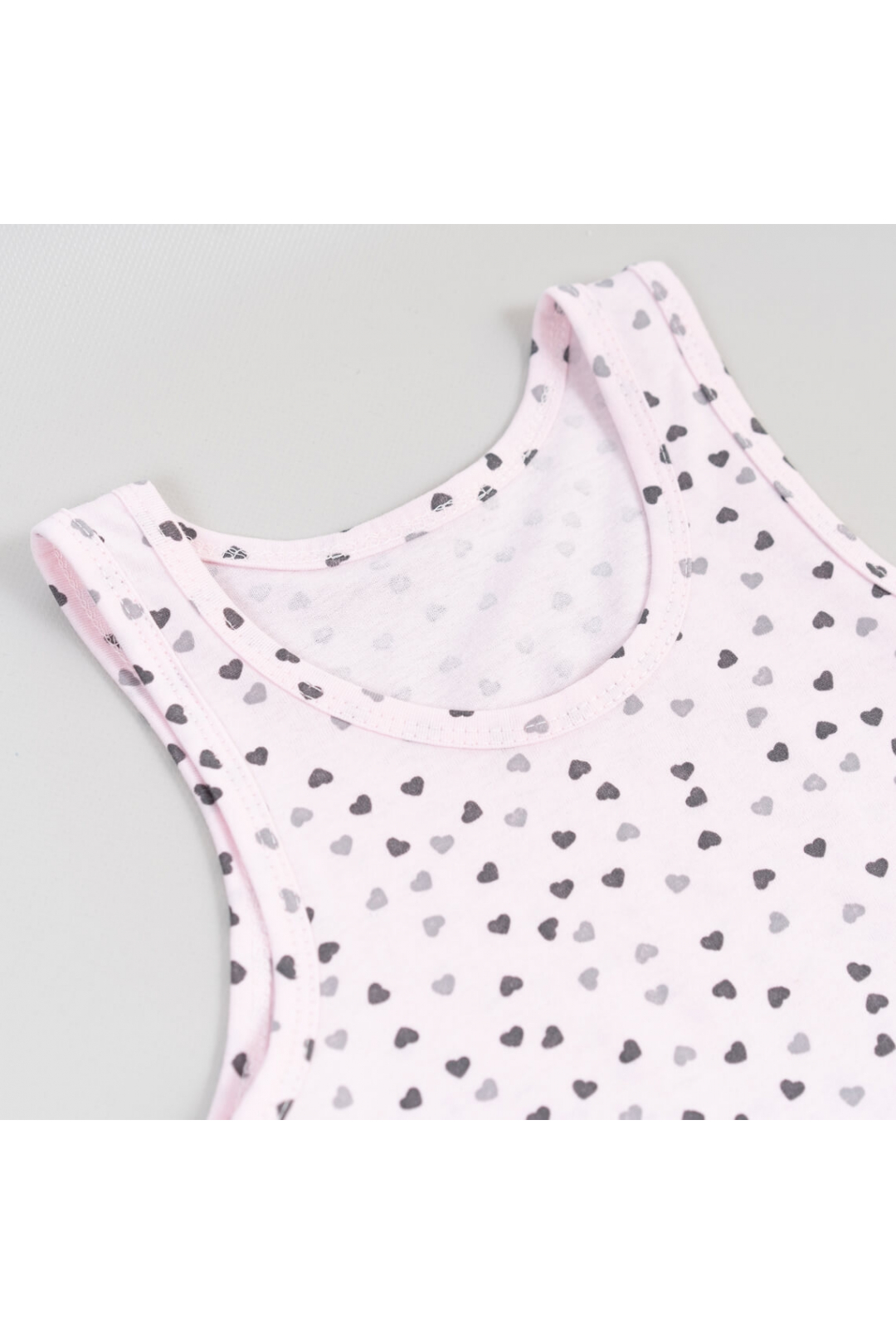 Комплект білизни  для дівчинки Сердечка рожевий кулір