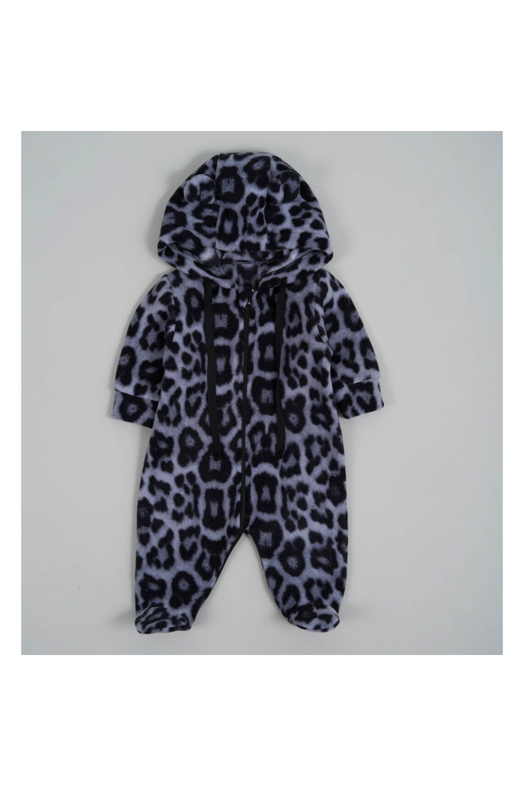Комбінезони флісовий для малят Лєо графіт мікрофліс